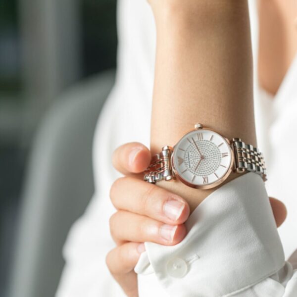 ⁦Emporio Armani watch for women AR80035⁩ - الصورة ⁦6⁩