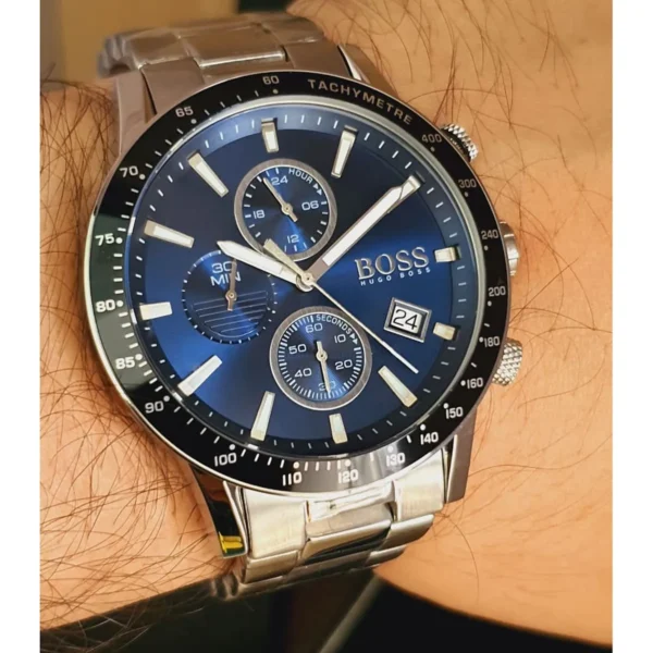 ⁦Hugo Boss watch for men 1513510⁩ - الصورة ⁦10⁩