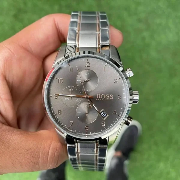 ⁦Hugo Boss watch for men 1513789⁩ - الصورة ⁦6⁩