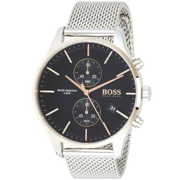 ⁦Hugo Boss watch for men 1513805⁩ - الصورة ⁦2⁩