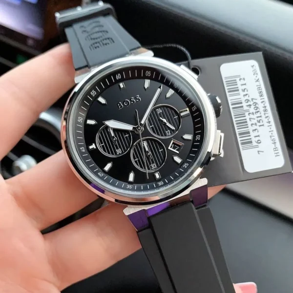 ⁦Hugo Boss watch for men 1513997⁩ - الصورة ⁦7⁩