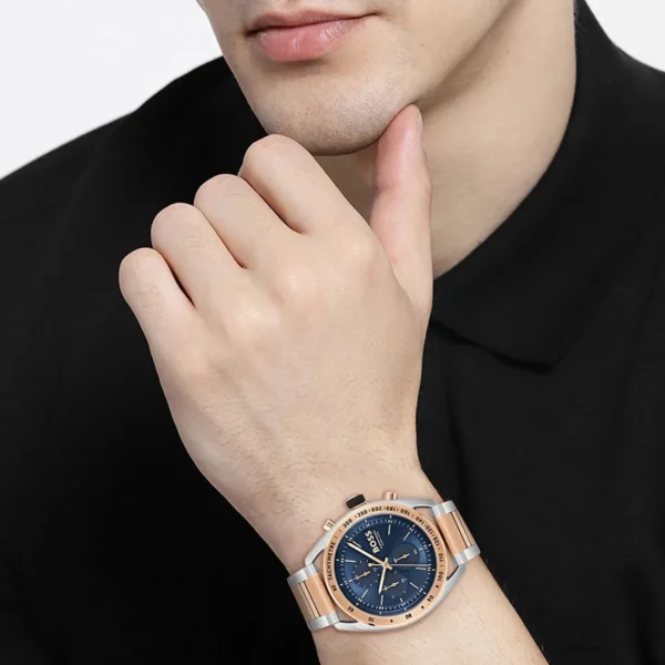 ⁦Hugo Boss watch for men 1514026⁩ - الصورة ⁦6⁩