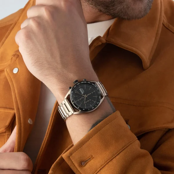 ⁦Hugo Boss watch for men 1514027⁩ - الصورة ⁦10⁩