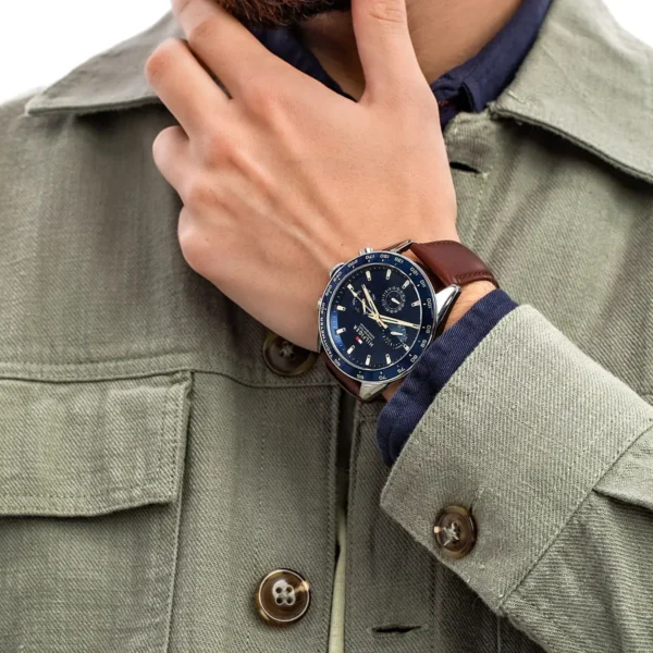 ⁦Tommy Hilfiger watch for men 1791965⁩ - الصورة ⁦10⁩