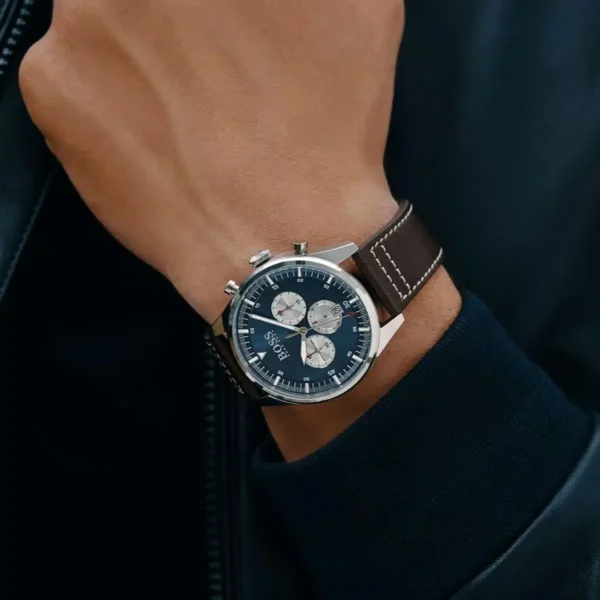 ⁦Hugo Boss watch for men 1513709⁩ - الصورة ⁦11⁩